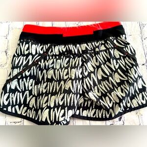 IVIVVA by LULULEMON girls size 12 speed shorts in excellent condition